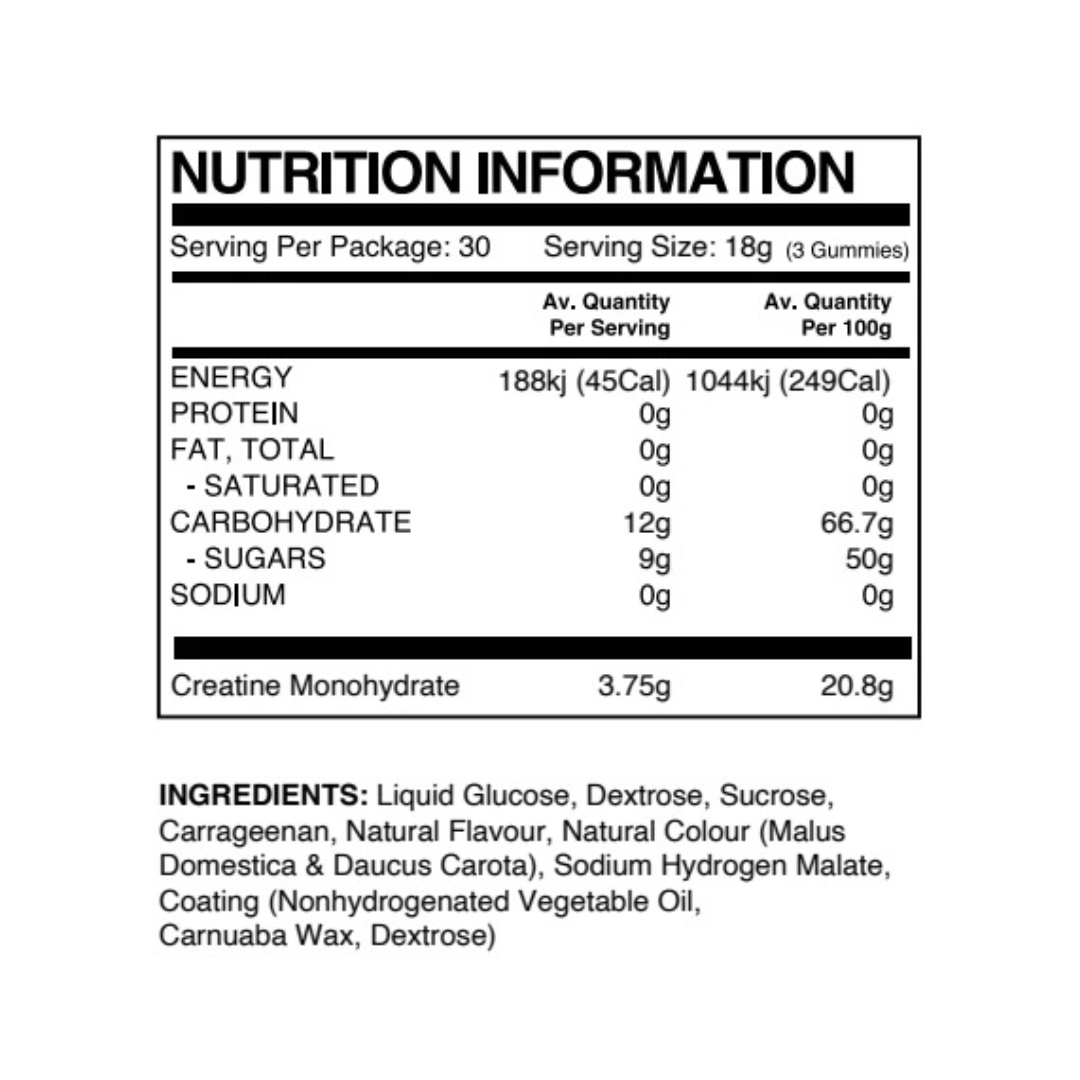 Creatine Gummies By Loaded Candy