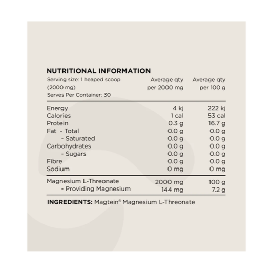 Mag3 (Magnesium L-Threonate) By Switch Nutrition