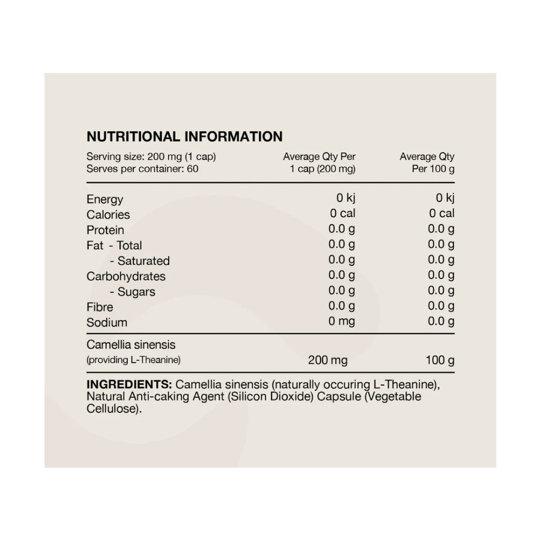 L-Theanine By Switch Nutrition