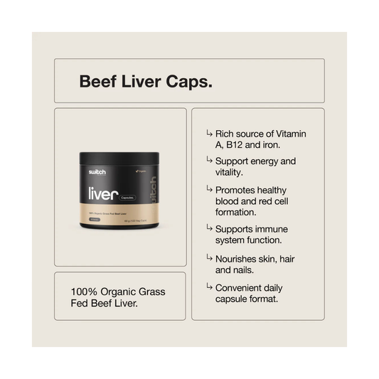 Beef Liver By Switch Nutrition