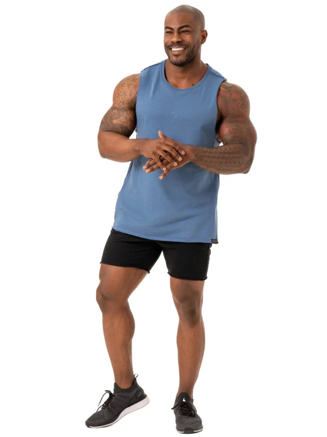 Force Fleece Tank Blue