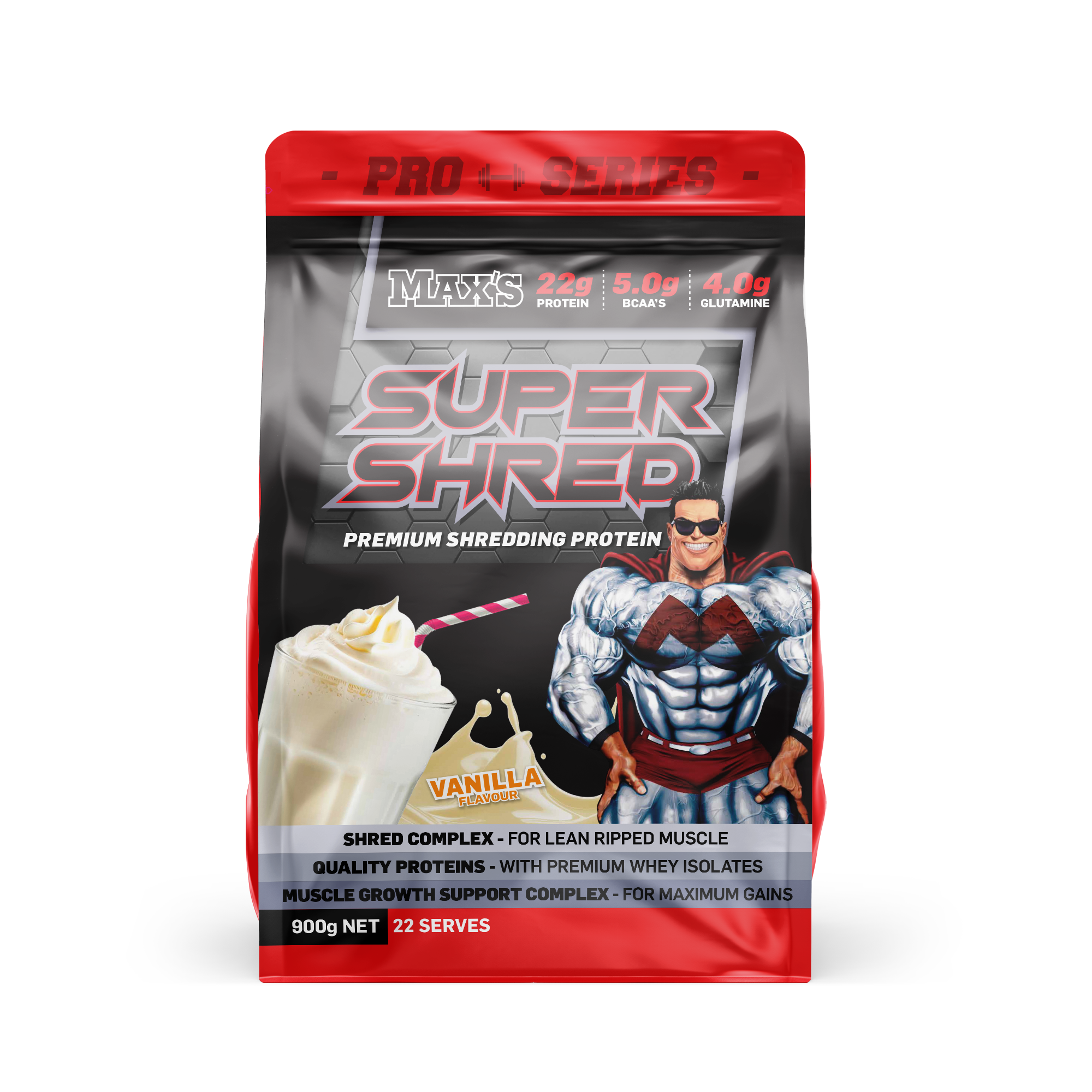 SuperShred — High-Protein, Low-Carb Formula