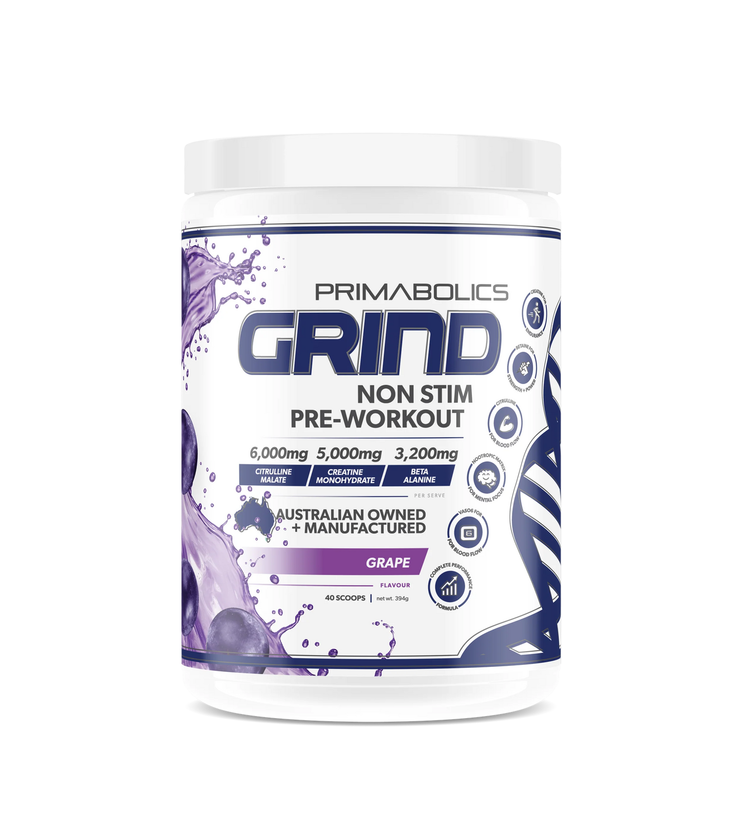 Grind Non-Stim By Primabolics
