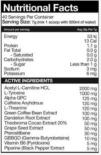 OBLITERX THERMOGENIC