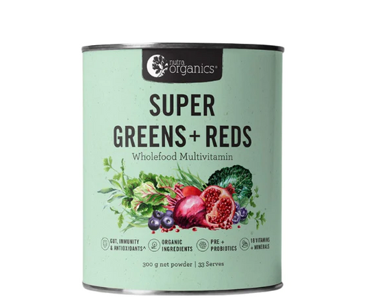 NUTRA ORGANICS - SUPER GREENS + REDS