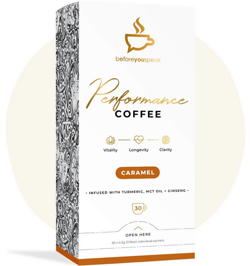 BEFORE YOU SPEAK - PERFORMANCE COFFEE CARAMEL