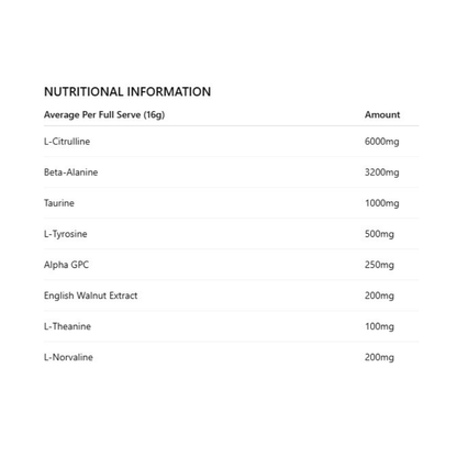 PER4M Pre-Workout By Nexus