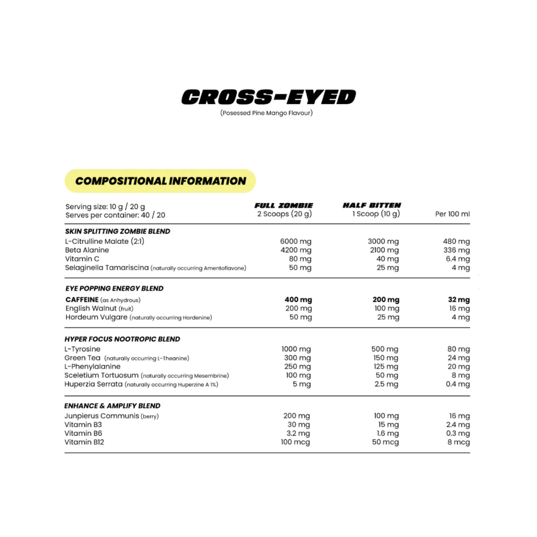 Cross-Eyed By Zombie Labs