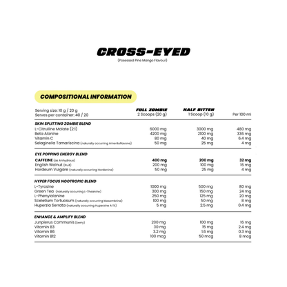 Cross-Eyed By Zombie Labs