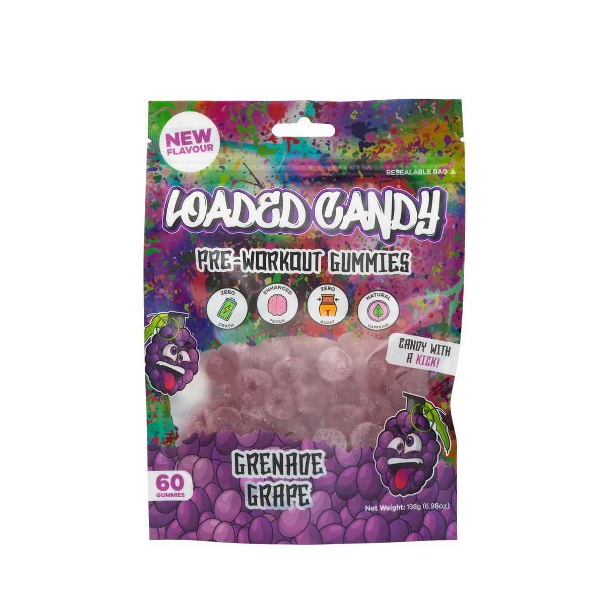 Pre-Workout Gummies By Loaded Candy