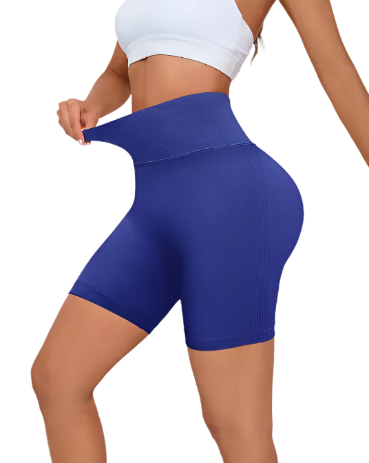 Giinetix - Womens Scrunch Bum Long Shorts