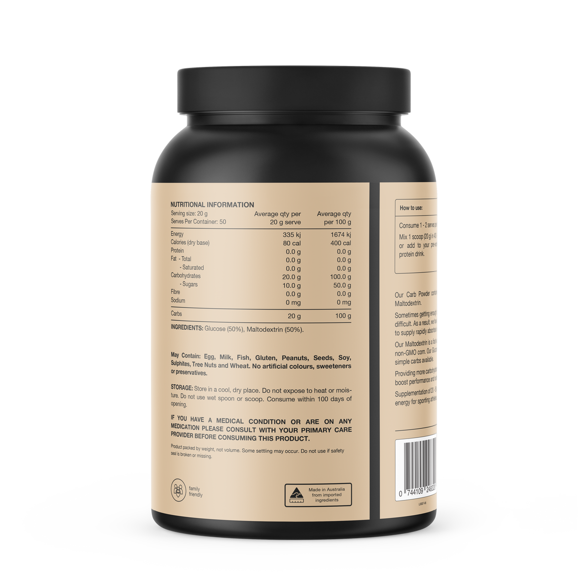 Carbs By Switch Nutrition