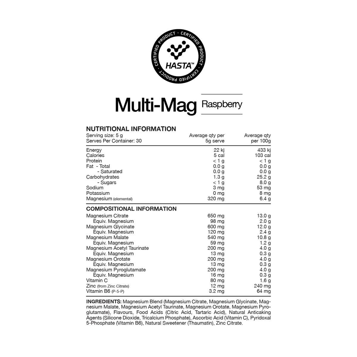 Multi-Mag By Switch Nutrition