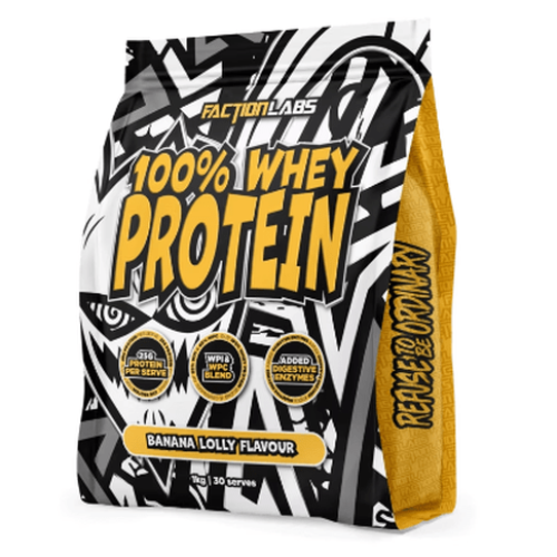 100% WHEY PROTEIN