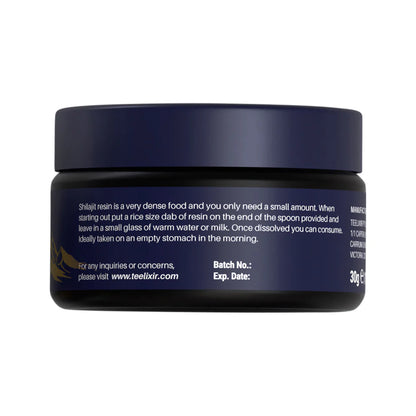 Shilajit Resin By Teelixir