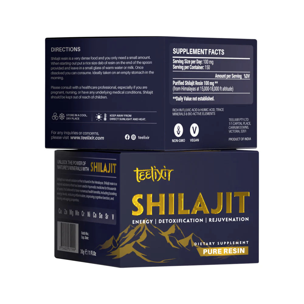Shilajit Resin By Teelixir