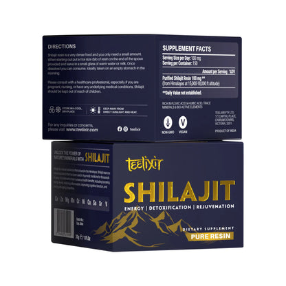 Shilajit Resin By Teelixir