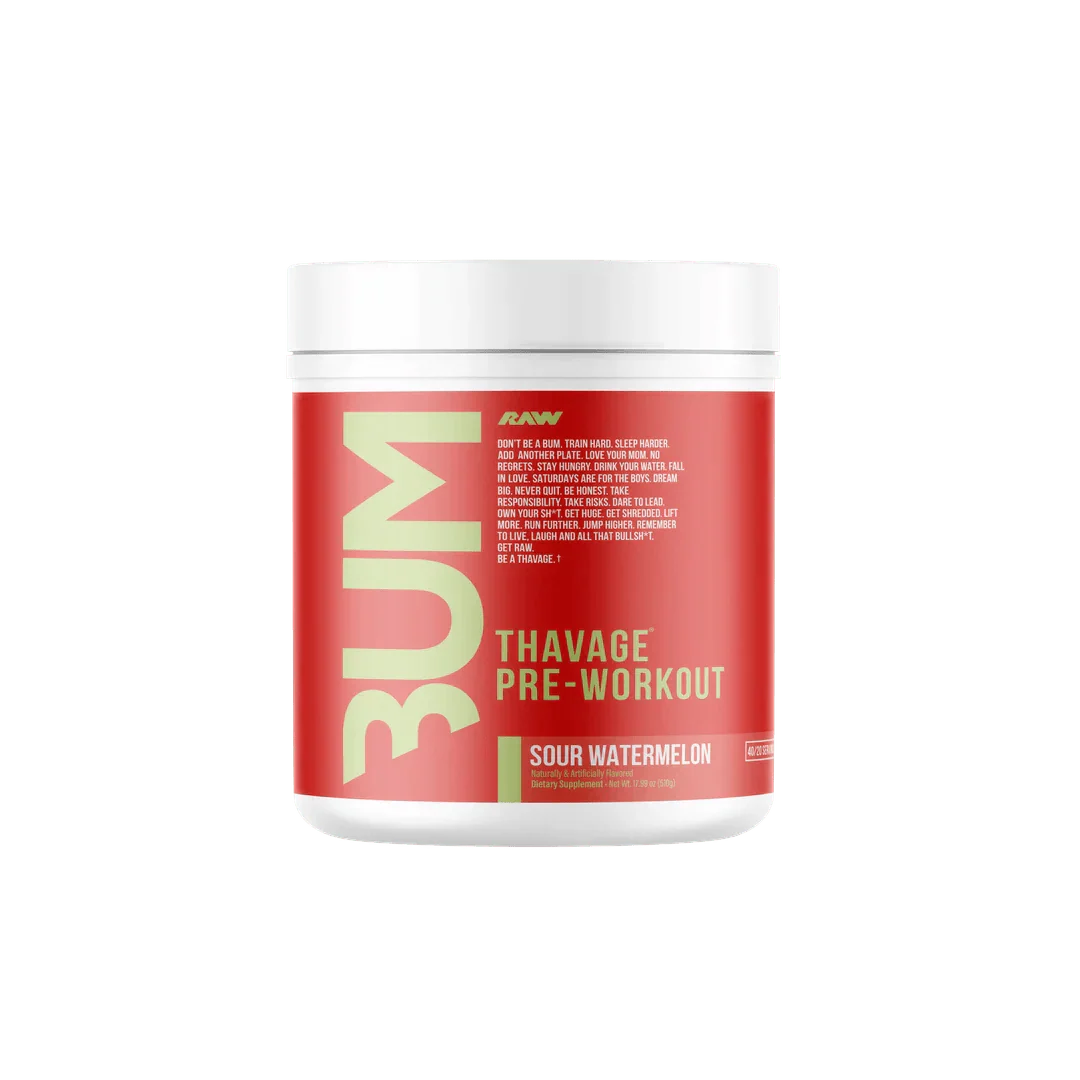 Thavage Pre-Workout By Raw Nutrition