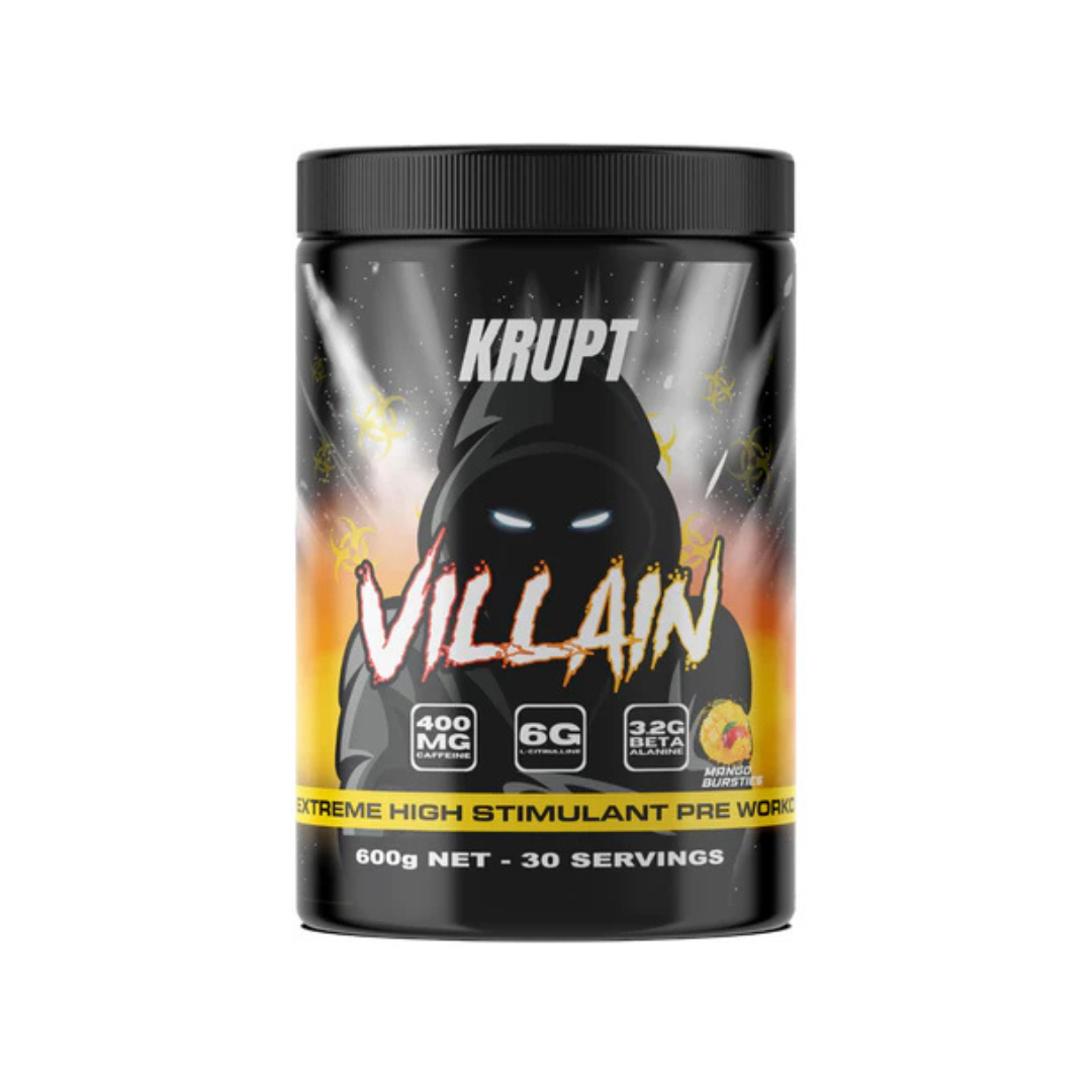 Villain Pre-Workout By Krupt