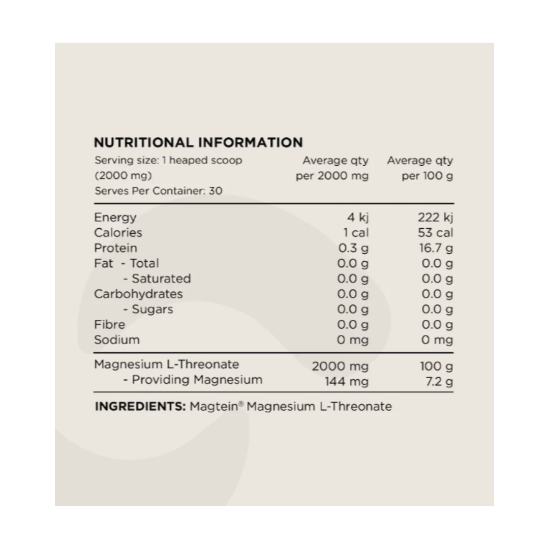 Mag3 (Magnesium L-Threonate) By Switch Nutrition
