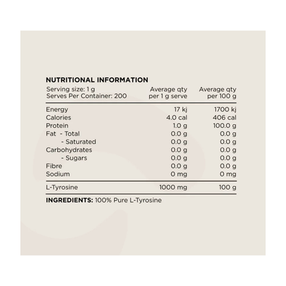 Tyrosine By Switch Nutrition