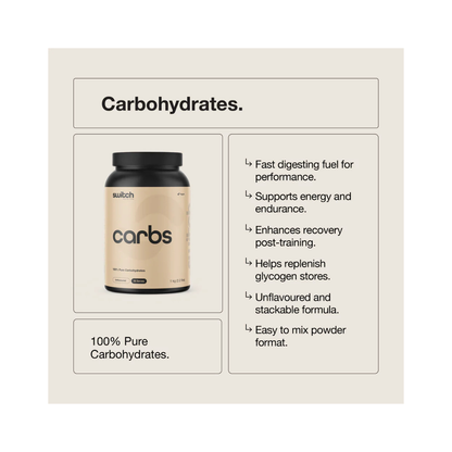 Carbohydrates By Switch Nutrition