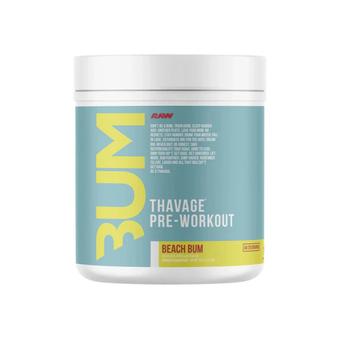 Thavage Pre-Workout By Raw Nutrition