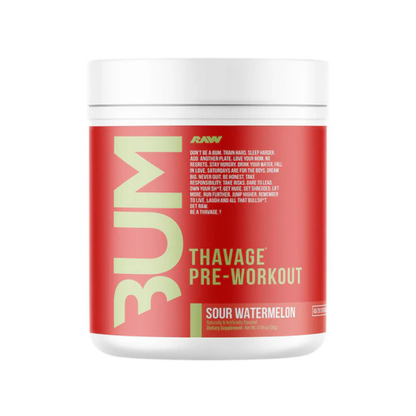 Thavage Pre-Workout By Raw Nutrition