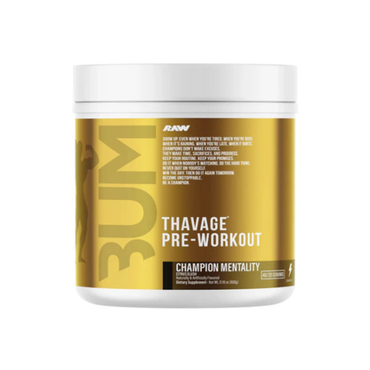 Thavage Pre-Workout By Raw Nutrition