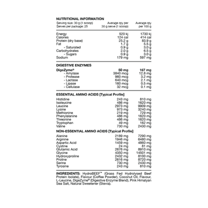 Beef Protein Isolate By Switch Nutrition