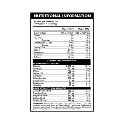 P.E.D – EAA + Hydration By BIOKEY