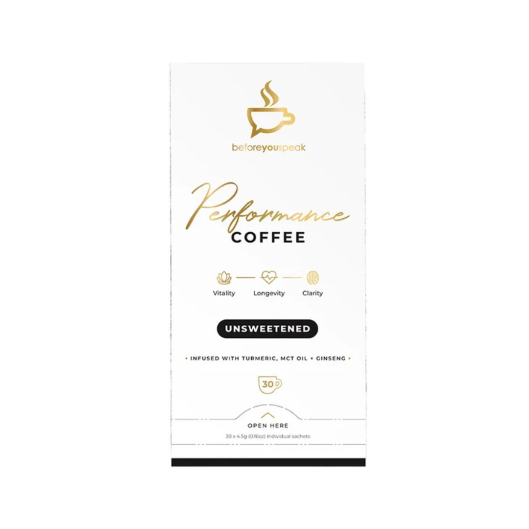 Performance Coffee By Before You Speak
