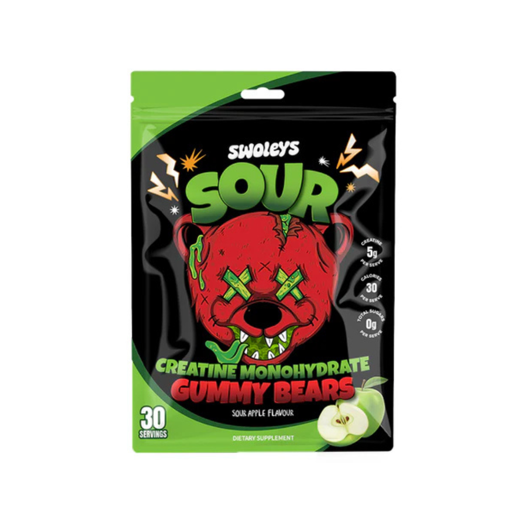 Sour Creatine Gummies By Swoleys