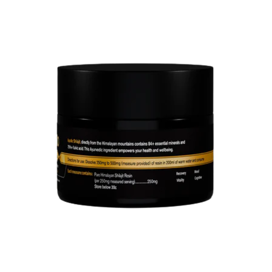 Pure Himalayan Shilajit Resin By Apollo Nutraceuticals