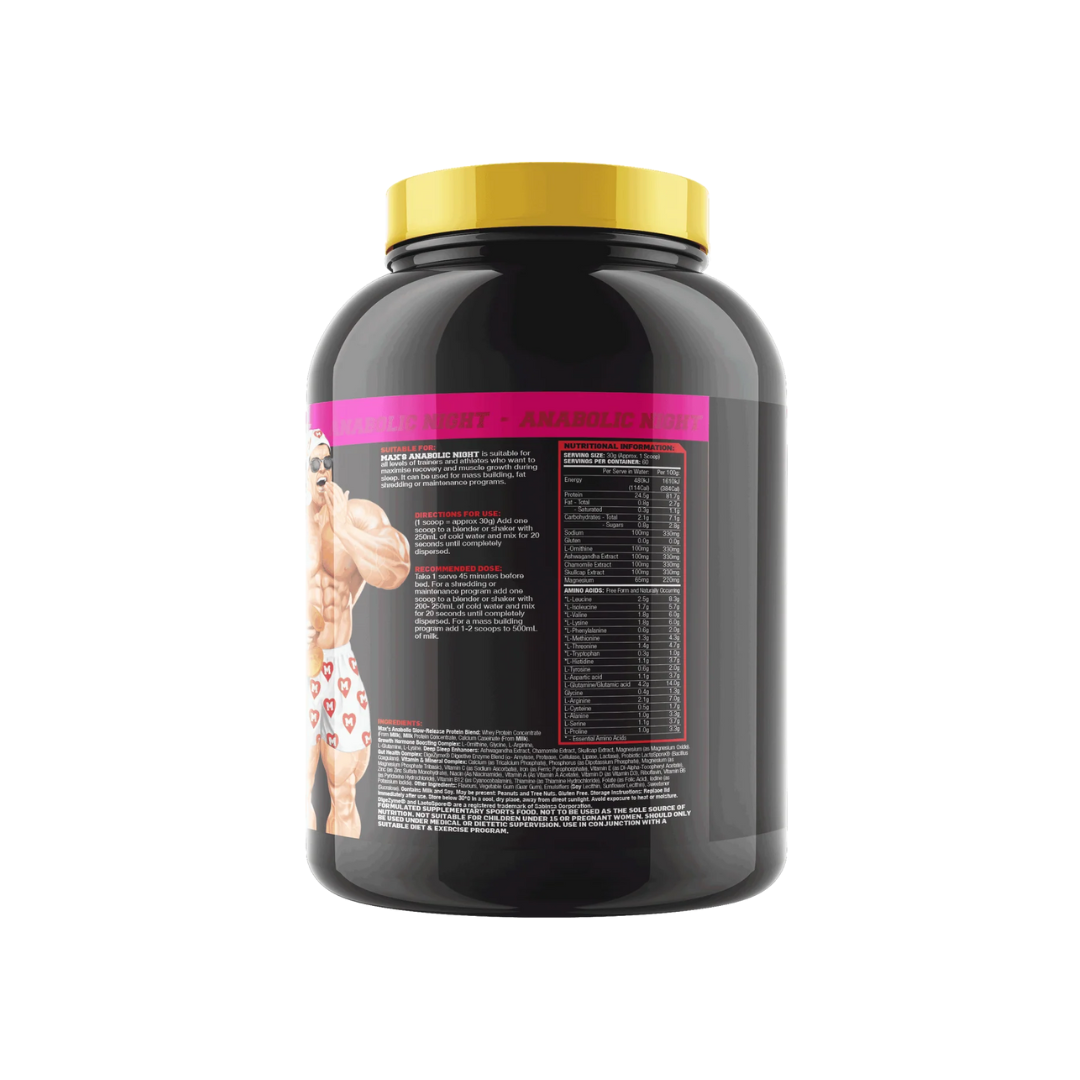 Anabolic Night By Maxs Protein