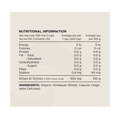 Shilajit By Switch Nutrition