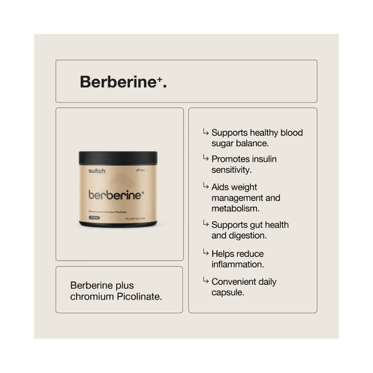 Berberine+ By Switch Nutrition