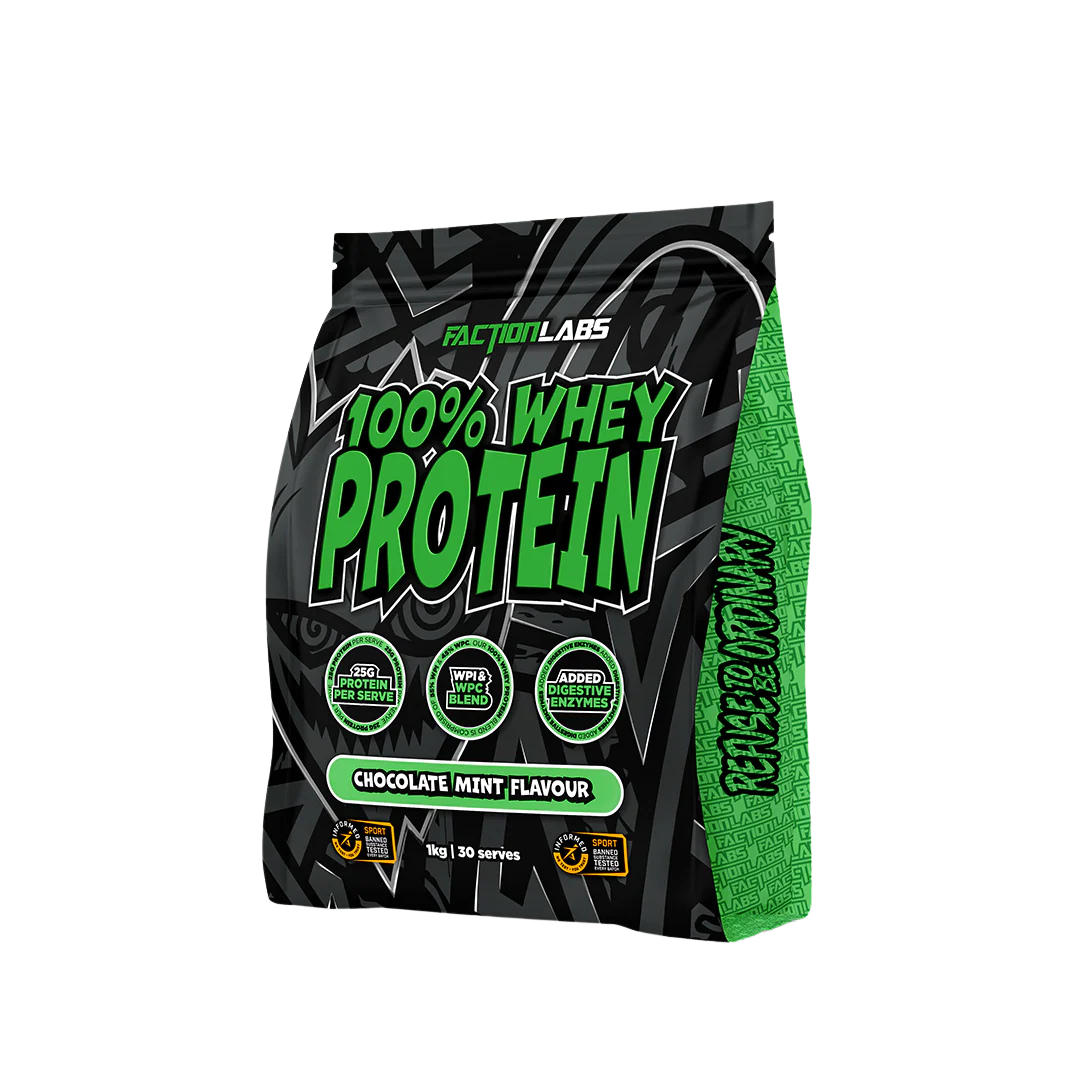 100% Whey Protein By FactionLabs