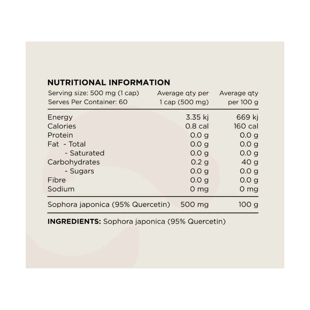 Quercetin By Switch Nutrition