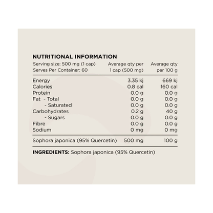 Quercetin By Switch Nutrition