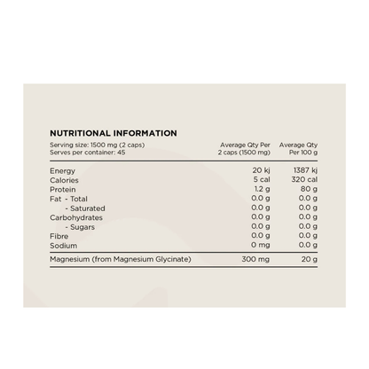 Magnesium Glycinate By Switch Nutrition