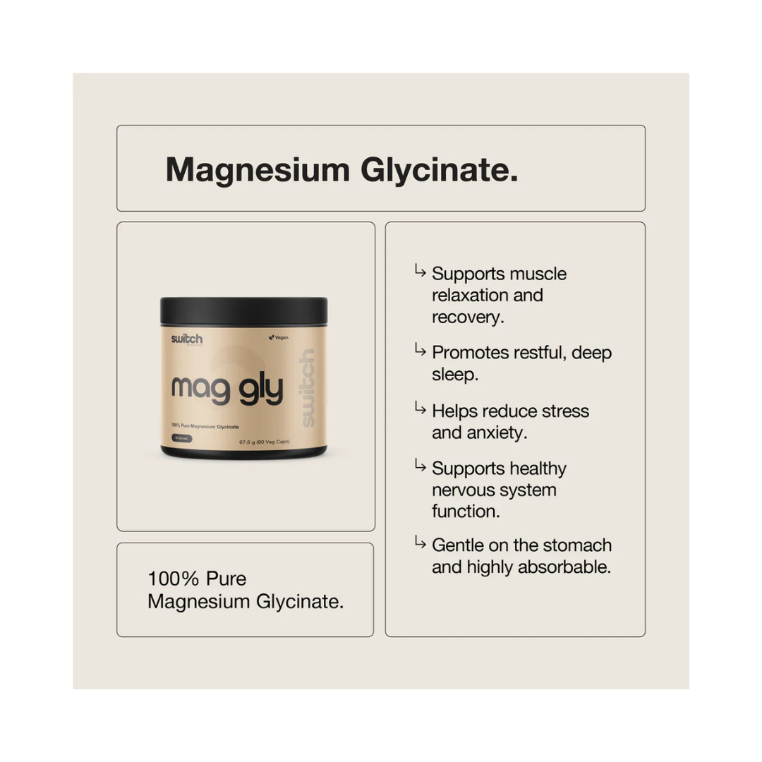 Magnesium Glycinate By Switch Nutrition