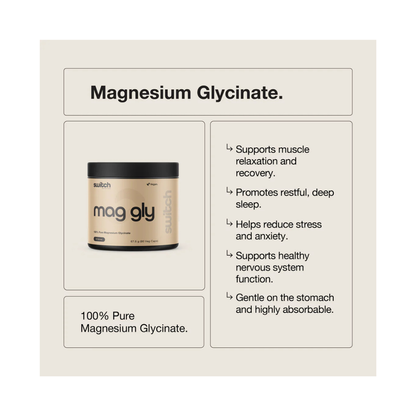 Magnesium Glycinate By Switch Nutrition