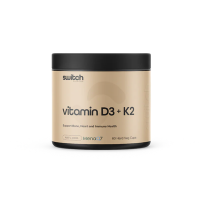 Vitamin D3 + K2 By Switch Nutrition