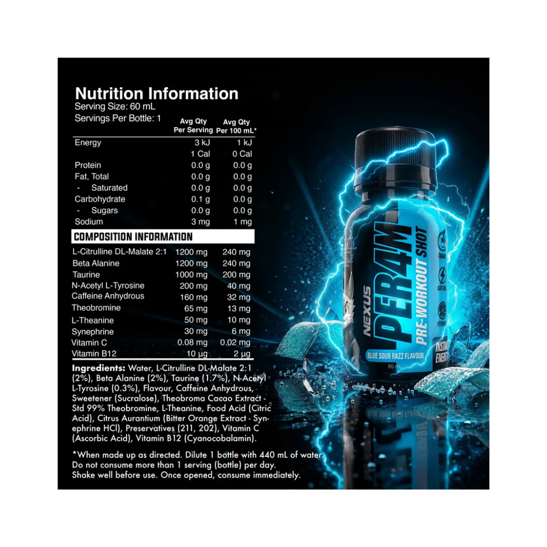 Per4m Shots 60ml By Nexus