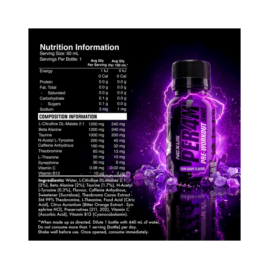 Per4m Shots 60ml By Nexus