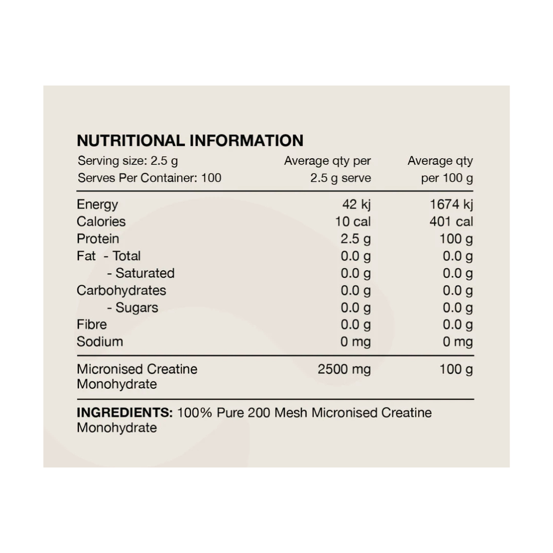 Creatine Monohydrate By Switch Nutrition