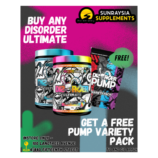 Disorder Ultimate + Free Pump Variety Pack