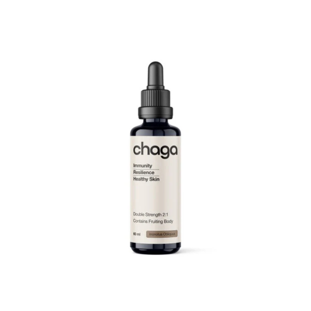 Chaga Liquid Mushroom Extract Double Strength 60ml By Switch Nutrition