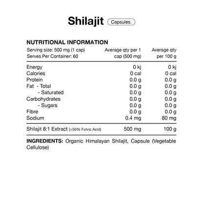 Shilajit By Switch Nutrition